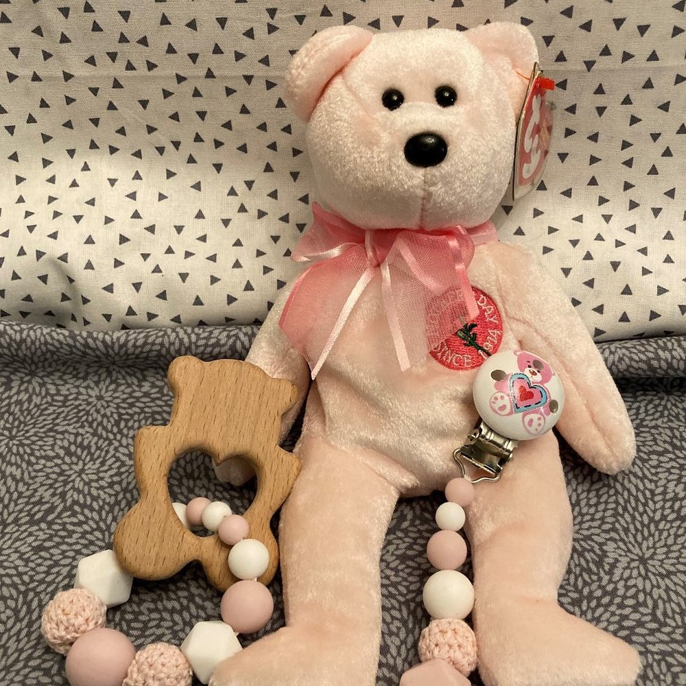 Silicone/Wood Pacifier/Dummy/Leash/Chain Chew Bead